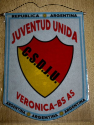 BANDERIN JUVENTUD UNIDA DE VERONICA