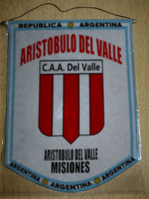 BANDERIN CLUB ARISTOBULO DEL VALLE