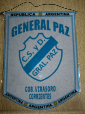 BANDERIN GENERAL PAZ VIRASORO