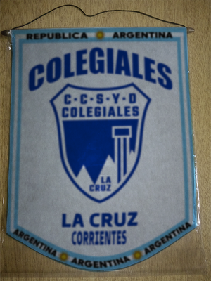 BANDERIN CLUB COLEGIALES LA CRUZ