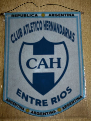 BANDERIN CLUB ATLETICO HERNANDARIAS ENTRE RIOS