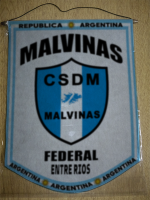 BANDERIN CSD MALVINAS FEDERAL ENTRE RIOS