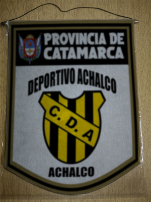 BANDERIN 40 CM DORADO DEPORTIVO ACHALCO