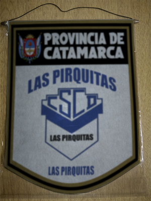 BANDERIN 40 CM DORADO LAS PIRQUITAS