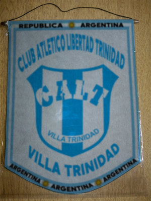 BANDERIN CLUB ATLETICO LIBERTAD TRINIDAD