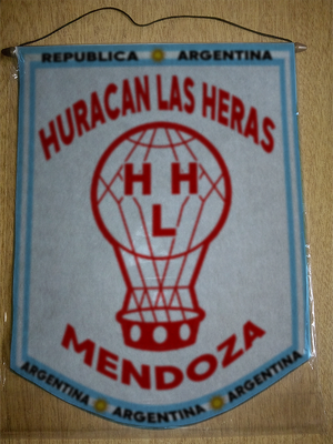 BANDERIN HURACAN LAS HERAS MENDOZA