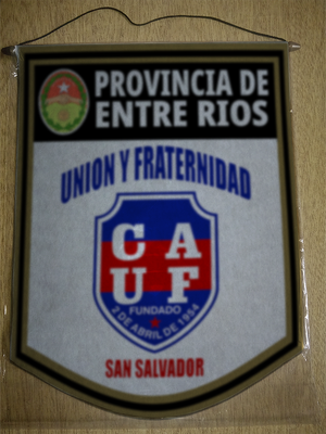 BANDERIN UNION Y FRATERNIDAD SAN SALVADOR