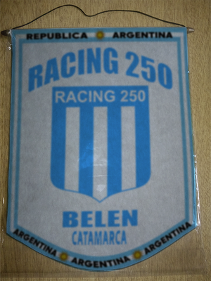 BANDERIN RACING 250 BELEN