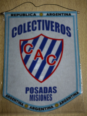 BANDERIN CLUB COLECTIVEROS POSADAS
