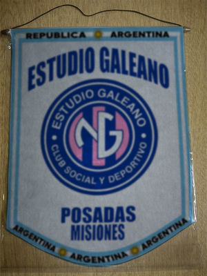 BANDERIN DEPORTIVO ESTUDIO GALEANO POSADAS