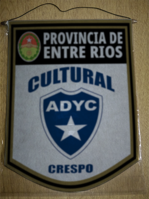 BANDERIN CULTURAL CRESPO ENTRE RIOS