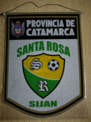 BANDERIN 40 CM DORADO SANTA ROSA SIJAN