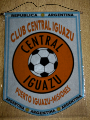 BANDERIN CLUB CENTRAL IGUAZU MISIONES
