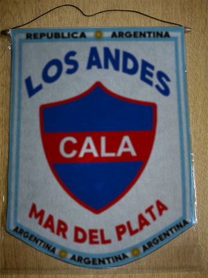 BANDERIN LOS ANDES MAR DEL PLATA