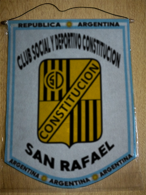 BANDERIN CLUB CONSTITUCION SAN RAFAEL