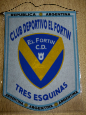 BANDERIN CLUB EL FORTIN TRES ESQUINAS
