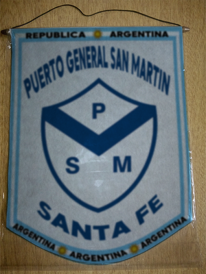 BANDERIN PUERTO GENERAL SAN MARTIN