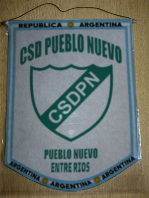BANDERIN CSD PUEBLO NUEVO ENTRE RIOS