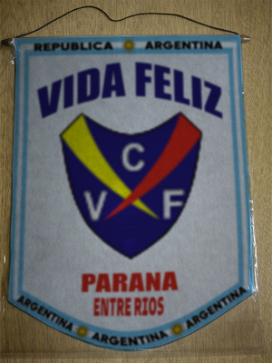 BANDERIN VIDA FELIZ PARANA ENTRE RIOS