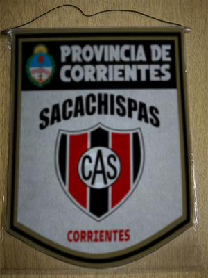 BANDERIN 40CM DORADO SACACHISPAS DE CORRIENTES