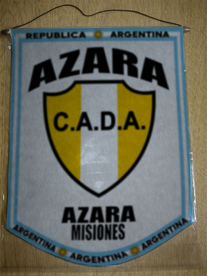 BANDERIN CLUB ATLETICO DEPORTIVO AZARA