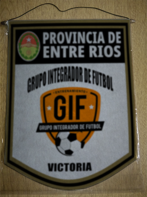 BANDERIN GRUPO INTEGRADOR FUTBOL VICTORIA