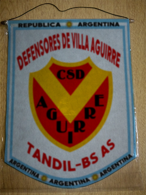 BANDERIN DEFENSORES DE VILLA AGUIRRE TANDIL