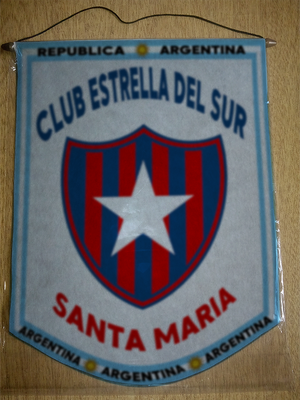 BANDERIN ESTRELLA DEL SUR SANTA MARIA