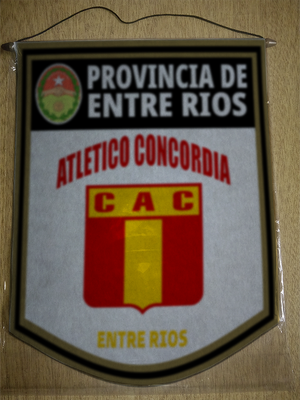 BANDERIN ATLETICO CONCORDIA ENTRE RIOS
