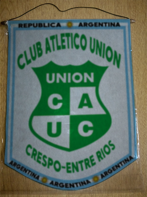 BANDERIN CLUB UNION CRESPO ENTRE RIOS