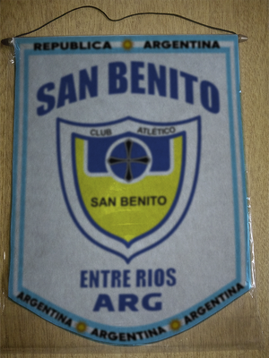 BANDERIN SAN BENITO ENTRE RIOS