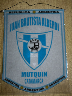 BANDERIN JUAN BAUTISTA ALBERDI MUTQUIN
