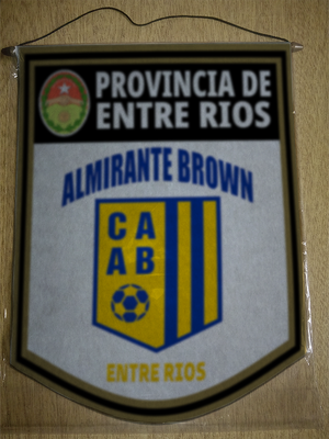 BANDERIN ALMIRANTE BROWN GUALEGUAYCHU