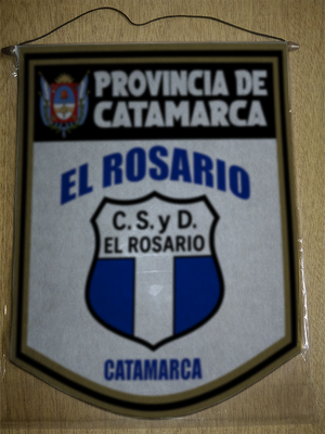 BANDERIN 40 CM DORADO EL ROSARIO