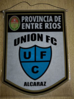 BANDERIN UNION FC ALCARAZ ENTRE RIOS