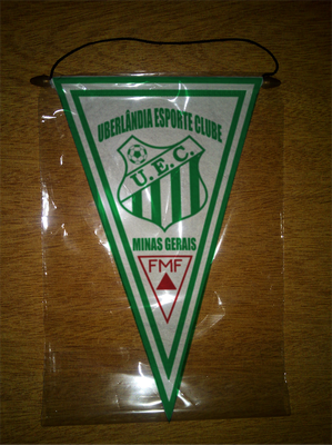 BANDERIN 37CM PAÑO UBERLÂNDIA ESPORTE CLUBE