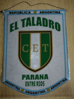 BANDERIN EL TALADRO PARANA ENTRE RIOS