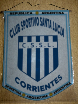 BANDERIN SPORTIVO SANTA LUCIA CORRIENTES