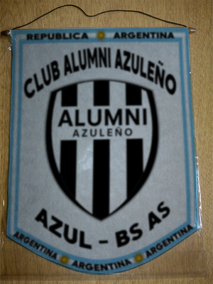 BANDERIN CLUB ALUMNI AZULEÑO