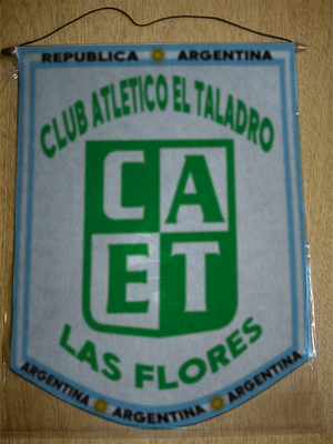 BANDERIN EL TALADRO LAS FLORES