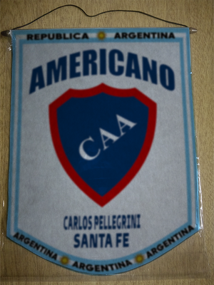 BANDERIN AMERICANO CARLOS PELLEGRINI