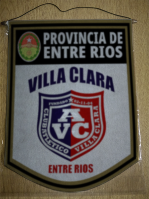 BANDERIN CLUB VILLA CLARA ENTRE RIOS