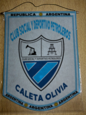 BANDERIN PETROLEROS CALETA OLIVIA