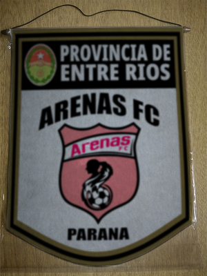 BANDERIN ARENAS FC PARANA ENTRE RIOS