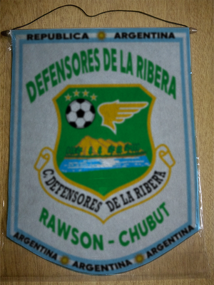 BANDERIN DEFENSORES DE LA RIBERA RAWSON
