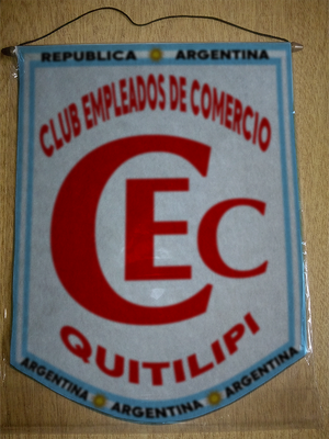 BANDERIN EMPLEADOS DE COMERCIO QUITILIPI