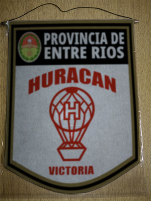 BANDERIN HURACAN VICTORIA ENTRE RIOS