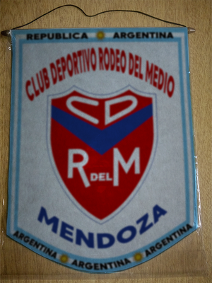BANDERIN DEPORTIVO RODEO DEL MEDIO MENDOZA