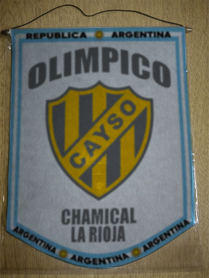 BANDERIN CLUB OLIMPICO CHAMICAL