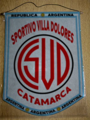 BANDERIN SPORTIVO VILLA DOLORES CATAMARCA